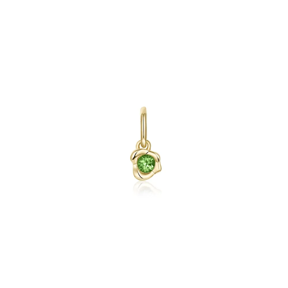 Marrow Fine Birthstone Collection | Graduation Gifts^Abstract Bezel Gemstone Charm