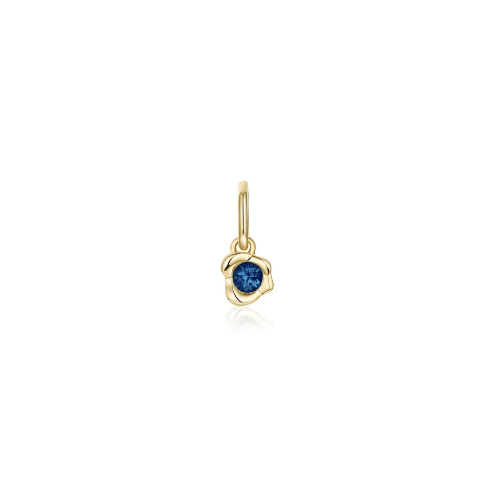 Marrow Fine Birthstone Collection | Graduation Gifts^Abstract Bezel Gemstone Charm