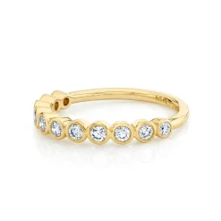 Marrow Fine Eternity Bands | Wedding Bands^Annie Diamond Bezel Band