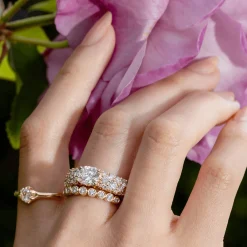 Marrow Fine Eternity Bands | Wedding Bands^Annie Diamond Bezel Band