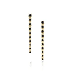 Marrow Fine Anniversary Gifts | Earrings^Black Diamond Cascading Earrings