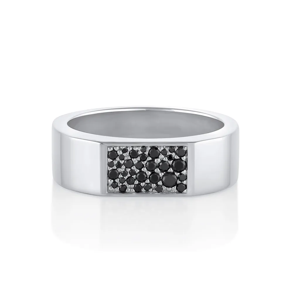 Marrow Fine Men's Bands | Wedding Bands^Black Diamond Colson Band