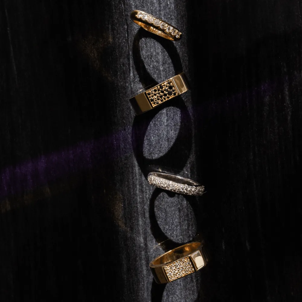 Marrow Fine Men's Bands | Wedding Bands^Black Diamond Colson Band