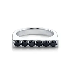 Marrow Fine Wedding Bands | Rings^Black Diamond Edge Ring
