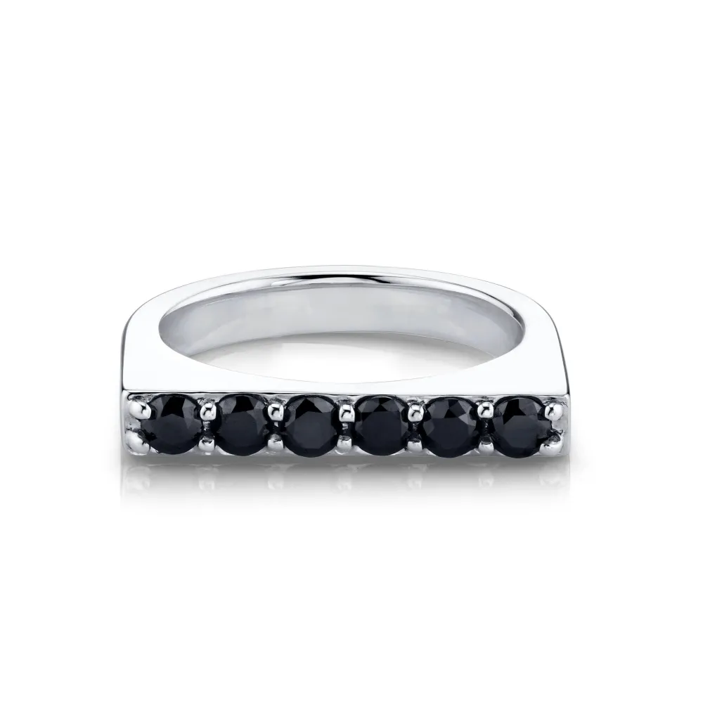 Marrow Fine Wedding Bands | Rings^Black Diamond Edge Ring