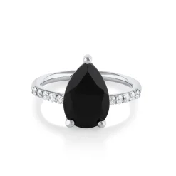 Marrow Fine Rings^Black Onyx Ring | Sweet Melissa