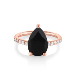 Marrow Fine Rings^Black Onyx Ring | Sweet Melissa