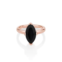 Marrow Fine Rings^Black Onyx Ring | Sweet Melissa
