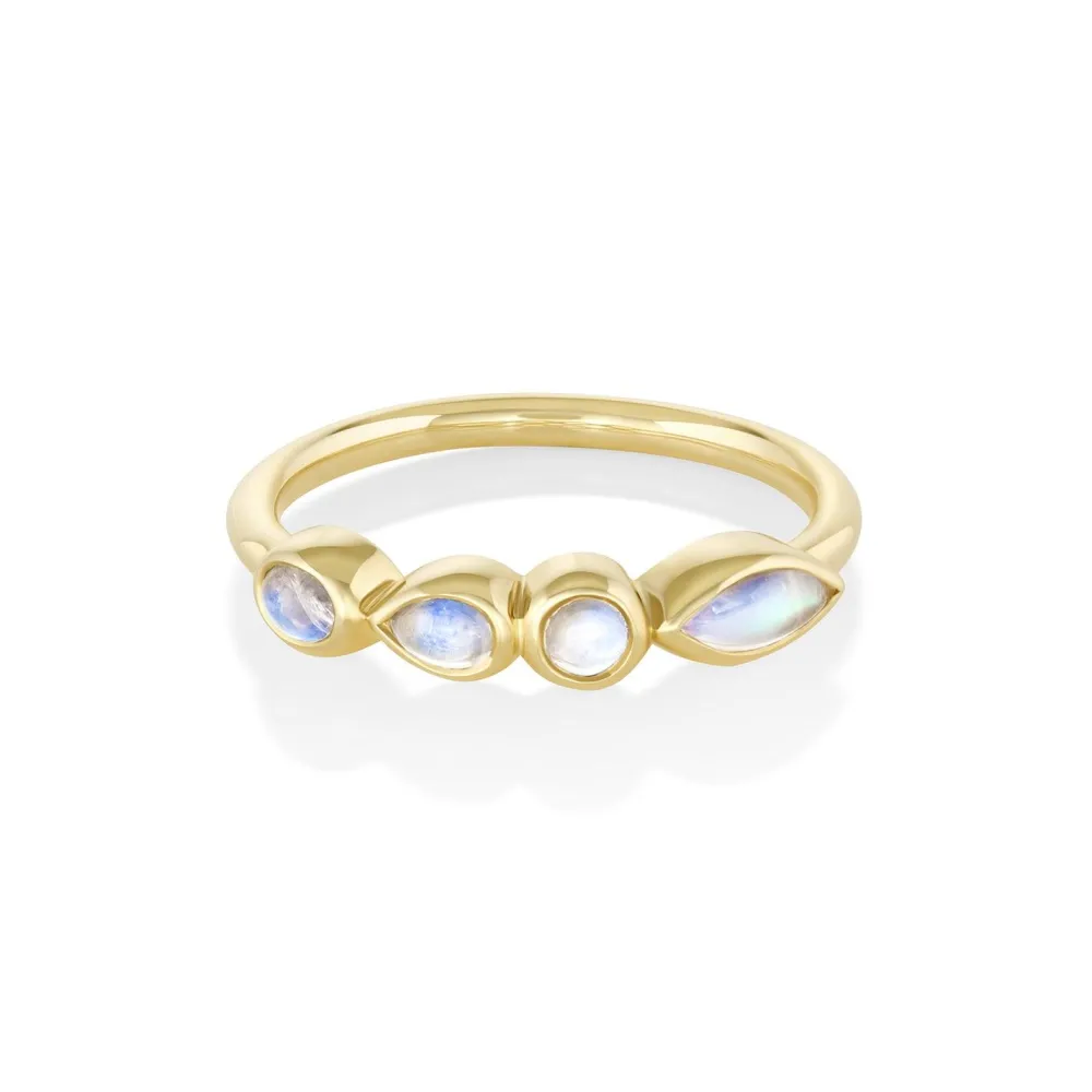 Marrow Fine Wedding Bands | Rings^Blue Moon Bezel Band