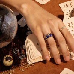 Marrow Fine Wedding Bands | Rings^Blue Moon Bezel Band