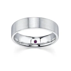 Marrow Fine Men's Bands | Wedding Bands^Charlie Men's Band | Simple Brushed Satin Wedding Band for Men