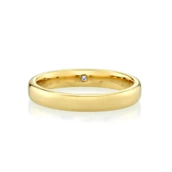 Marrow Fine Wedding Bands | Rings^Classic Men's Wedding Band | Comfortable Bands for Grooms
