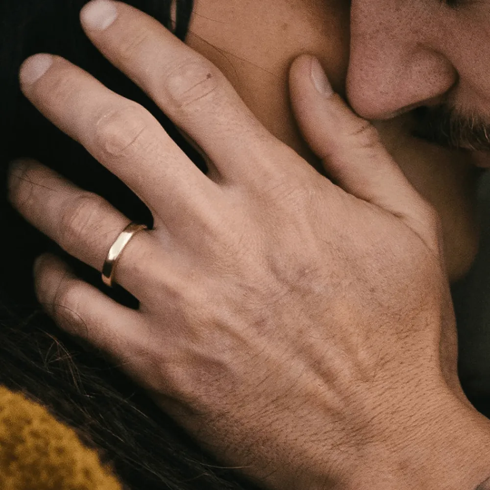 Marrow Fine Wedding Bands | Rings^Classic Men's Wedding Band | Comfortable Bands for Grooms