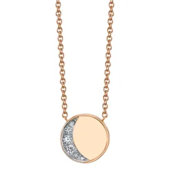 Marrow Fine For The New Mom | Anniversary Gifts^Crescent Moon Gold Necklace