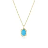 Marrow Fine Birthstone Collection | One-of-a-kind Pieces^5.69ct Abstract Turquoise Bezel Pendant 14kyellowgold
