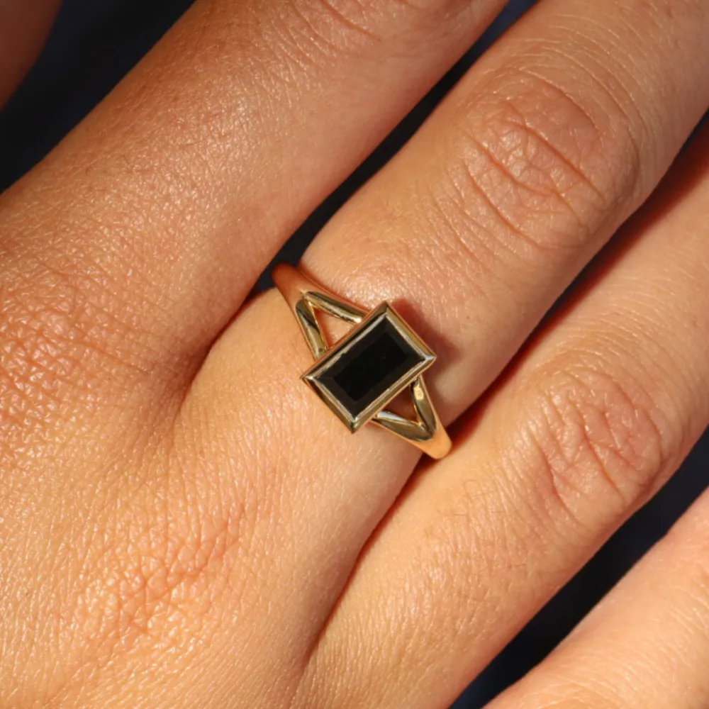 Marrow Fine Ready To Ship | Ready To Ship^1.92ct Black Diamond Colette Ring 14kyellowgold