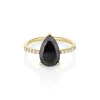 Marrow Fine Ready To Ship | Ready To Ship^2.88ct Black Diamond Sweet Melissa 14kyellowgold
