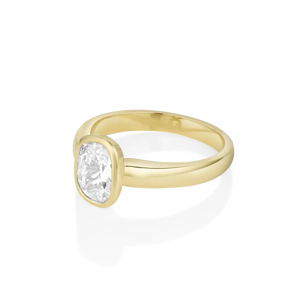 Marrow Fine Ready To Ship | Ready To Ship^1.20ct Cushion Cut Diamond 14kyellowgold