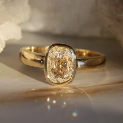 Marrow Fine Ready To Ship | Ready To Ship^1.20ct Cushion Cut Diamond 14kyellowgold