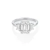 Marrow Fine Ready To Ship | Ready To Ship^2.18ct Diamond and 0.62tcw Diamond Three Stone Ring Platinum