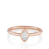 Marrow Fine Ready To Ship | Ready To Ship^.32ct Diamond Bezel Octagon Ring 14krosegold
