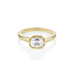 Marrow Fine Ready To Ship | Ready To Ship^1.01ct Emerald Cut Diamond Georgia 14kyellowgold
