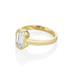 Marrow Fine One-of-a-kind Pieces | Ready To Ship^1.54ct Emerald Cut Diamond Ring 14kyellowgold