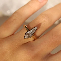 Marrow Fine One-of-a-kind Pieces^1.13ct Kite Diamond Ring 14kyellowgold