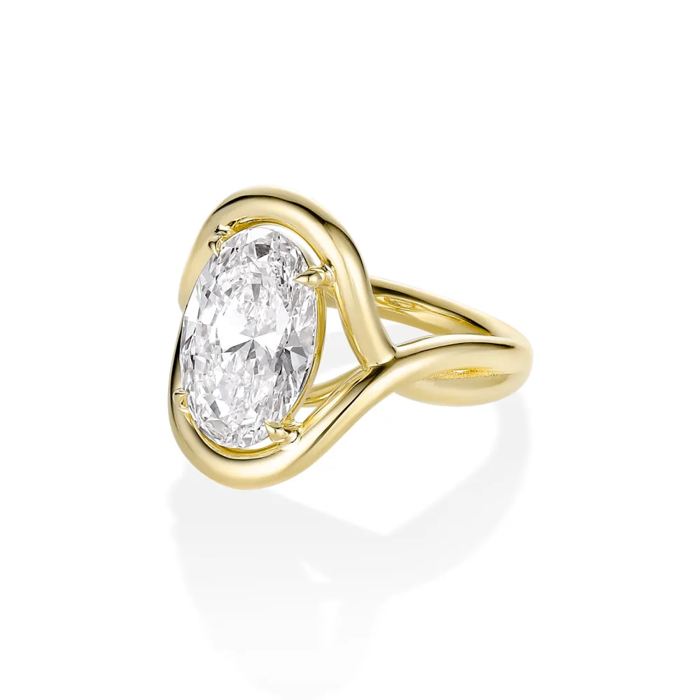 Marrow Fine Sammi's Favorites | Florence Ring^5ct Lab Diamond Marrow x Sammi Florence Ring 14kyellowgold