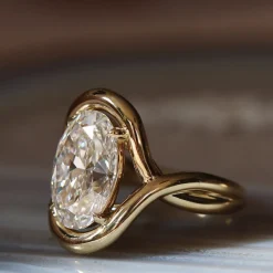 Marrow Fine Sammi's Favorites | Florence Ring^6ct Lab Diamond Marrow x Sammi Florence Ring 14kyellowgold