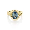 Marrow Fine Sammi's Favorites | Florence Ring^3.23ct Light Blue Sapphire Marrow x Sammi Florence Ring 14kyellowgold