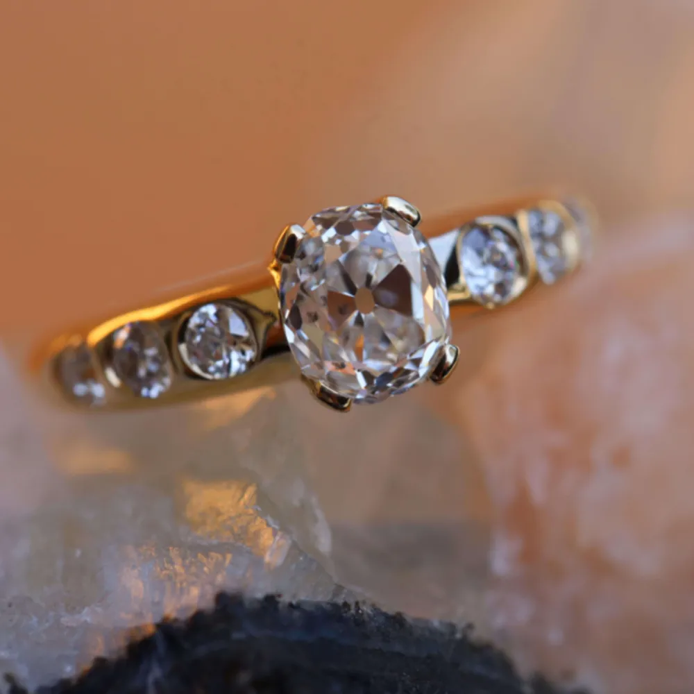 Marrow Fine Ready To Ship | Ready To Ship^1.55ct Old Mine Diamond Verona 14kyellowgold