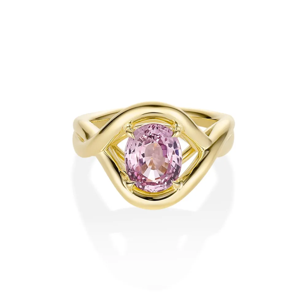 Marrow Fine Sammi's Favorites | Florence Ring^3.06ct Pink Sapphire Marrow x Sammi Florence Ring 14kyellowgold