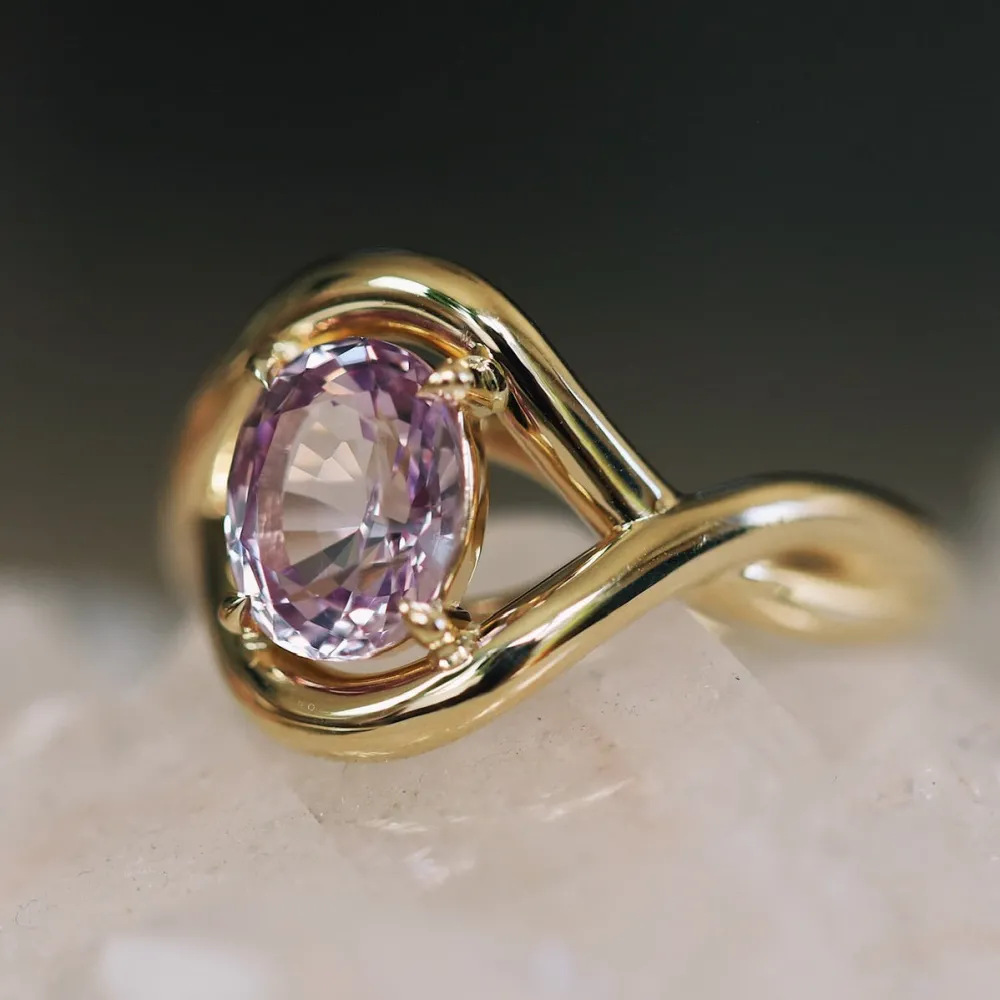Marrow Fine Sammi's Favorites | Florence Ring^3.06ct Pink Sapphire Marrow x Sammi Florence Ring 14kyellowgold