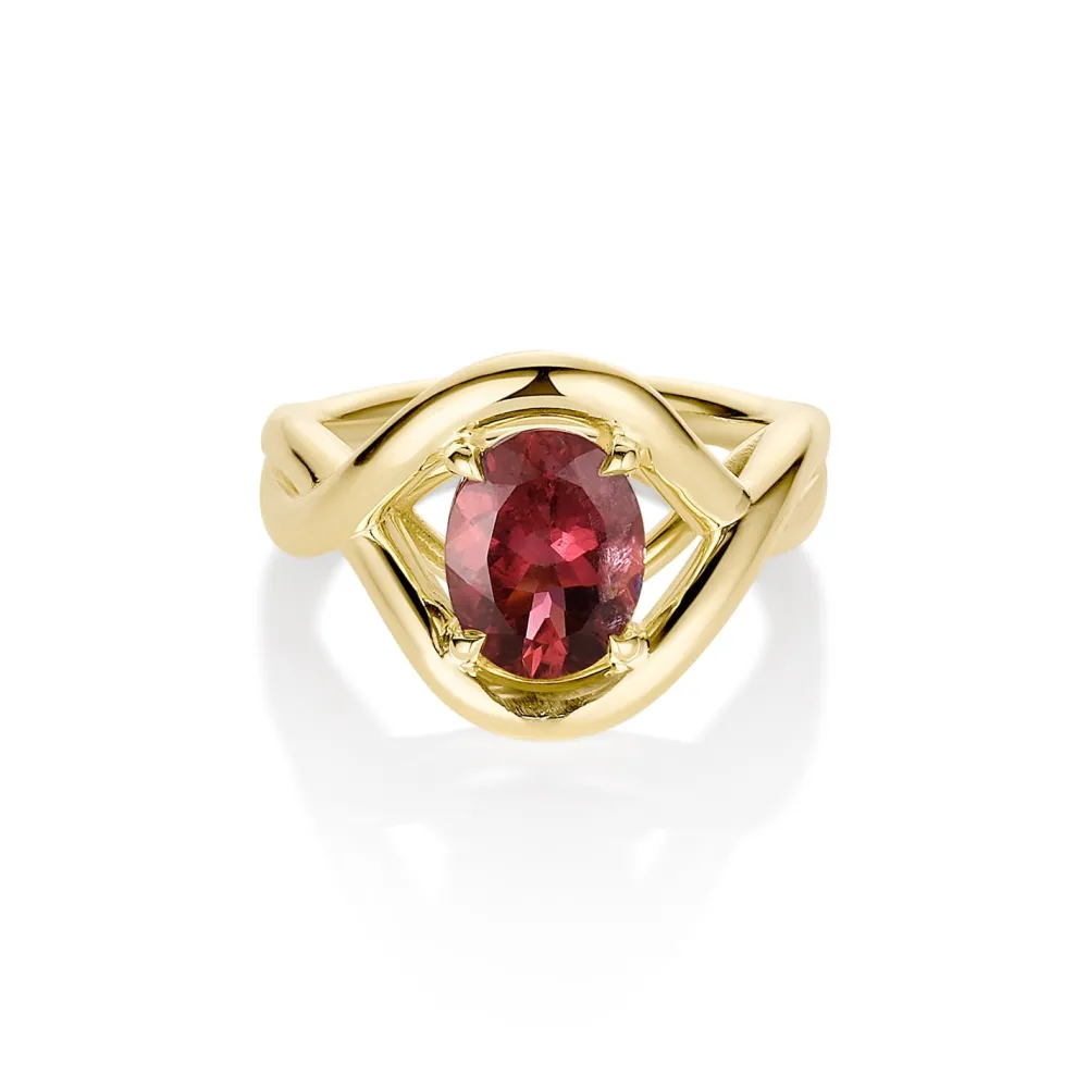 Marrow Fine Sammi's Favorites | Florence Ring^1.56ct Pink Tourmaline Marrow x Sammi Florence Ring 14kyellowgold