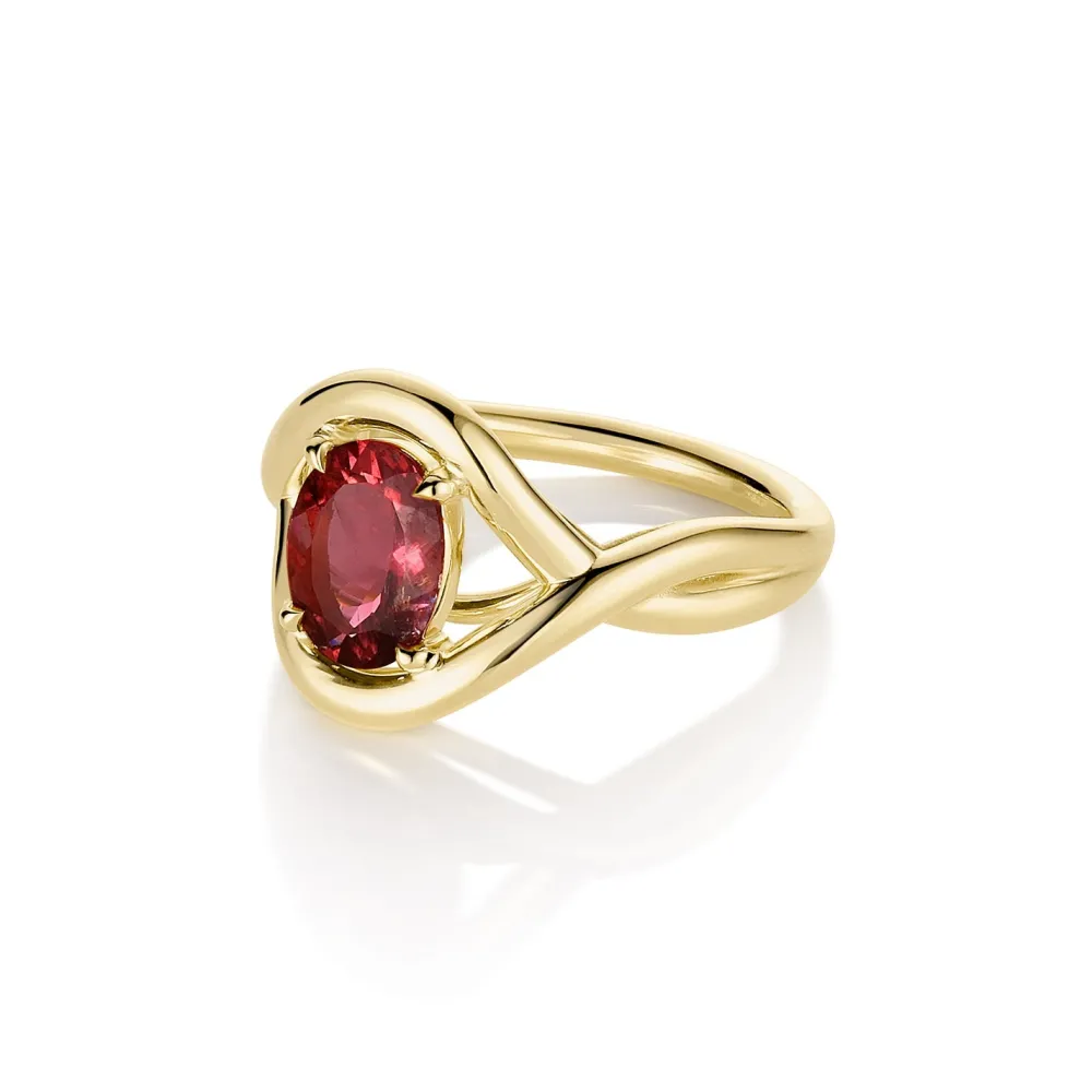 Marrow Fine Sammi's Favorites | Florence Ring^1.56ct Pink Tourmaline Marrow x Sammi Florence Ring 14kyellowgold