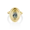 Marrow Fine Ready To Ship | Ready To Ship^2.02ct Sapphire In-Orbit Ring 14kyellowgold