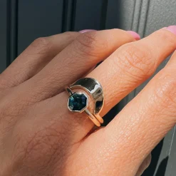 Marrow Fine Ready To Ship | Ready To Ship^1.17ct Sapphire Isla Ring 14kyellowgold