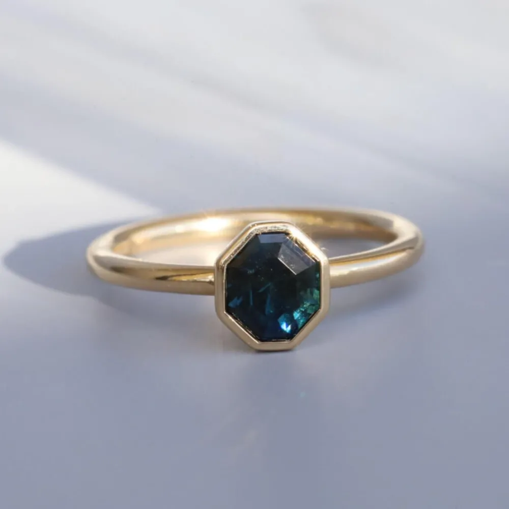 Marrow Fine Ready To Ship | Ready To Ship^1.17ct Sapphire Isla Ring 14kyellowgold