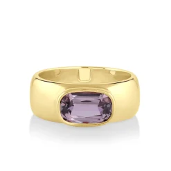 Marrow Fine Birthstone Collection | Ready To Ship^2.39ct Spinel Cigar Band 14kyellowgold