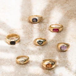 Marrow Fine Ready To Ship | Ready To Ship^2.70ct Spinel Pinky Bombe Ring 14kyellowgold