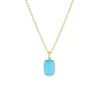 Marrow Fine Birthstone Collection | Graduation Gifts^4.85ct Turquoise Necklace 14kyellowgold
