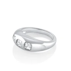 Marrow Fine Ready To Ship | Ready To Ship^1.93ctw French Cut White Diamond Bombe Ring 14kwhitegold