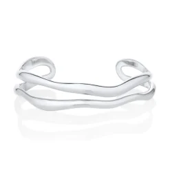 Marrow Fine Bracelets | The Shape Of Things Collection^Curved Freeform Gold Cuff