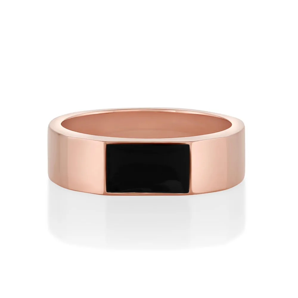 Marrow Fine Men's Bands | Wedding Bands^Elton Enamel Men's Band