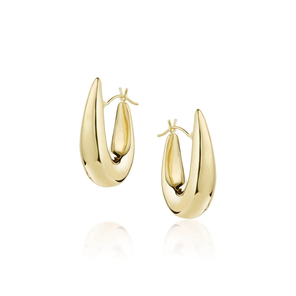 Marrow Fine Earrings^Everyday Bombé Hoop