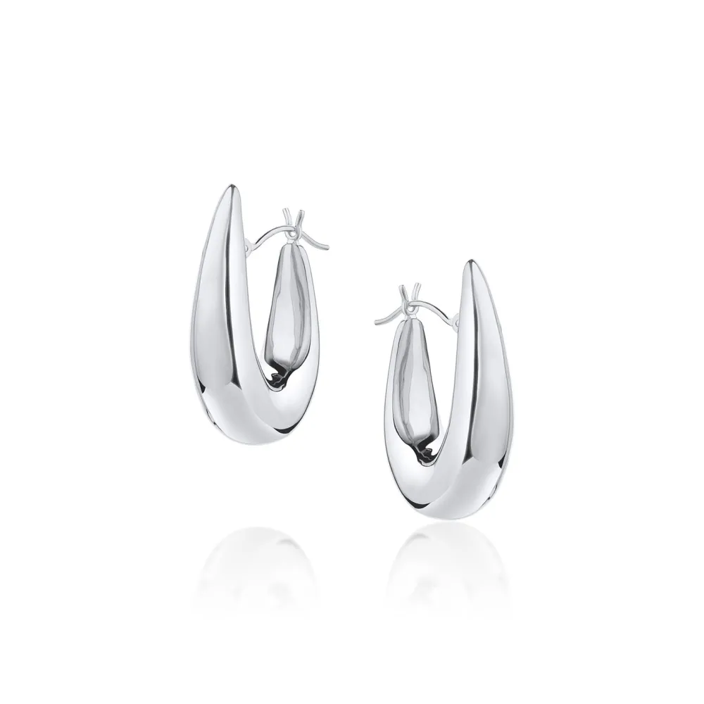 Marrow Fine Earrings^Everyday Bombé Hoop