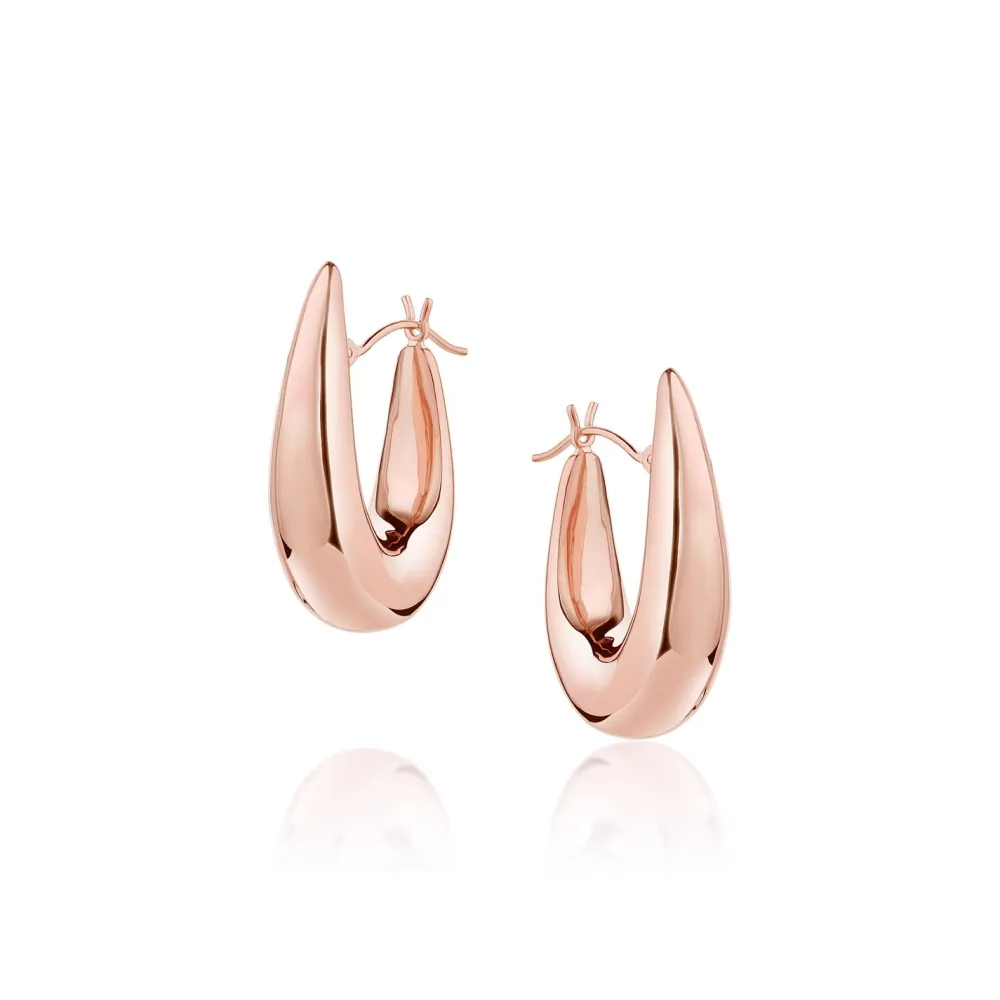 Marrow Fine Earrings^Everyday Bombé Hoop