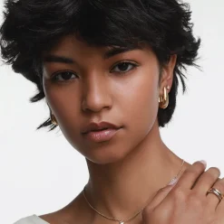 Marrow Fine Earrings^Everyday Bombé Hoop