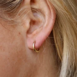 Marrow Fine Under | Under^Everyday Mini Gold Huggies - 12.5mm